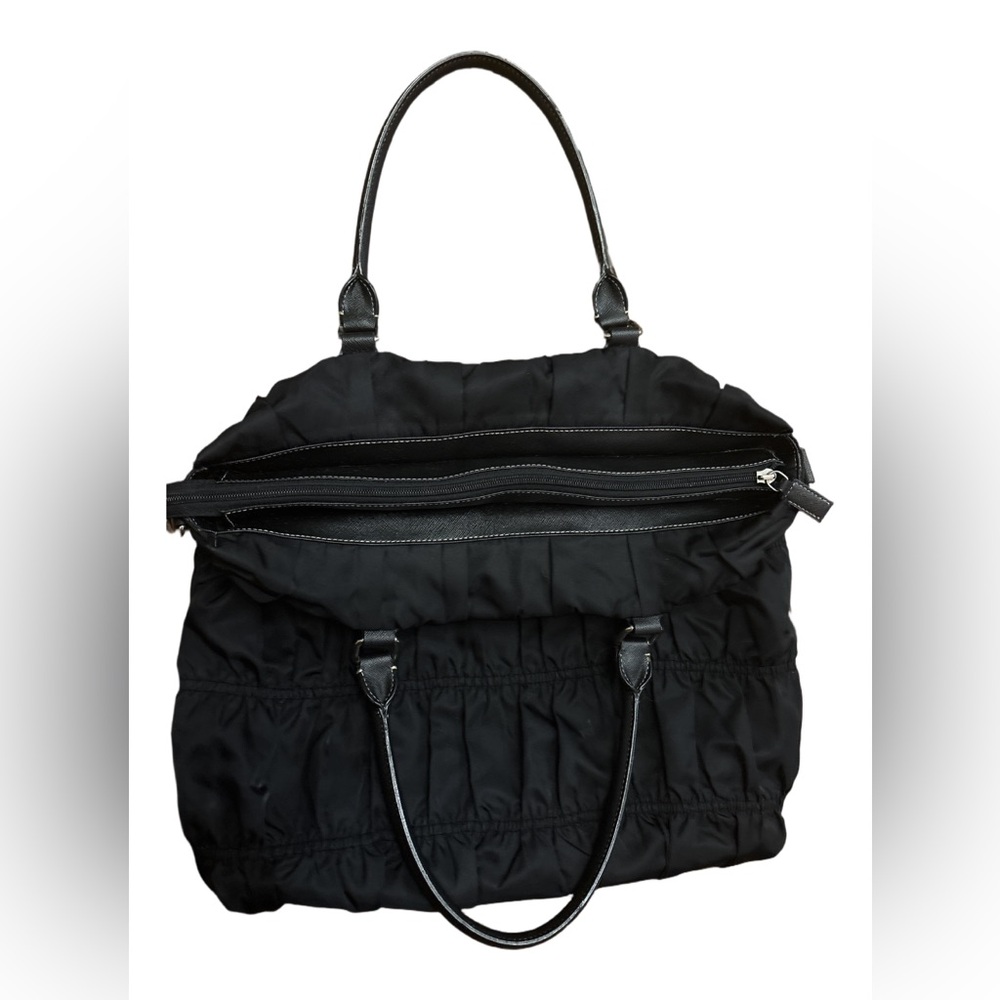 Prada Tessuto Black Quilted Tote Bag - Picture 6 of 7